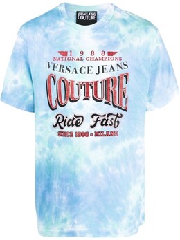 Versace Jeans Couture: Футболка с надписями 