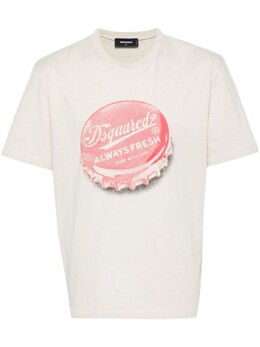 Dsquared2: Футболка с принтом 