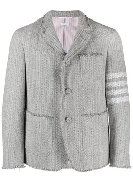 Thom Browne: Серые пиджаки  4-Bar