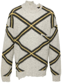 Marni: Свитер в клетку 