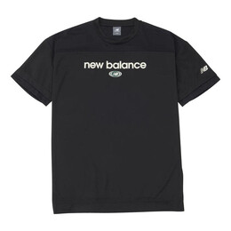 New Balance: Чёрная футболка 