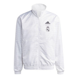 Adidas: Белая куртка  Madrid