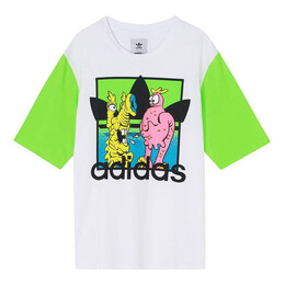 Adidas: Белая футболка  X