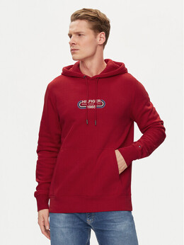 Tommy Hilfiger: Красная толстовка 