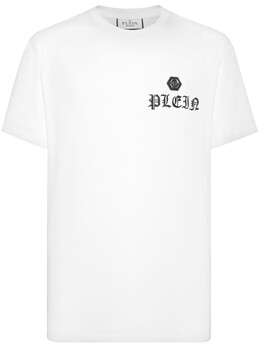Philipp Plein: Белая футболка 