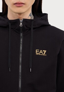 EA7 Emporio Armani: Толстовка с капюшоном 
