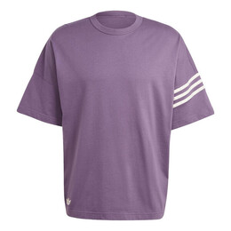 Adidas: Фиолетовая футболка  Adicolor
