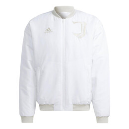 Adidas: Белая куртка 