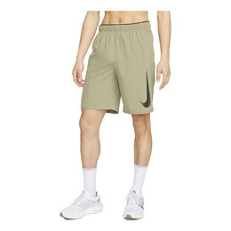Nike: Зелёные шорты  Dri FIT