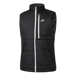 Nike: Чёрный жилет  Therma