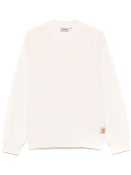 Carhartt WIP: Серый свитер 