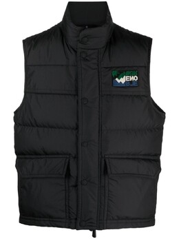 Moncler Grenoble: Чёрный жилет 