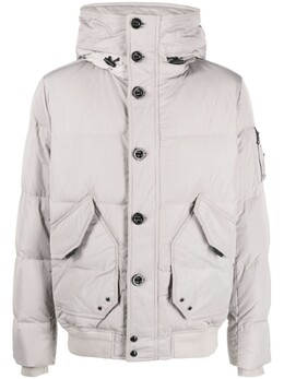 Belstaff: Пуховик с капюшоном 