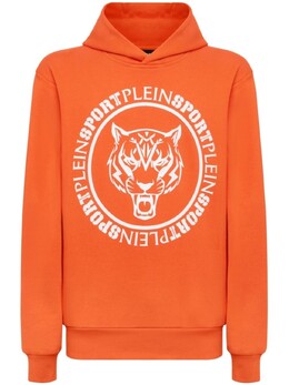 Plein Sport: Оранжевая толстовка 
