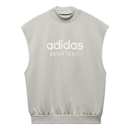Adidas: Серая футболка 