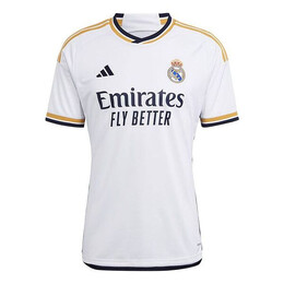 Adidas: Белая футболка  Madrid