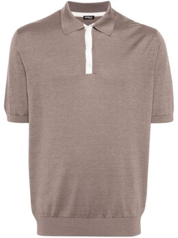 Kiton: Коричневая рубашка 