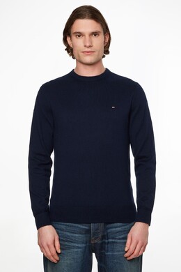 Tommy Hilfiger: Синий свитер 