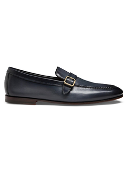 SANTONI: Синие туфли 