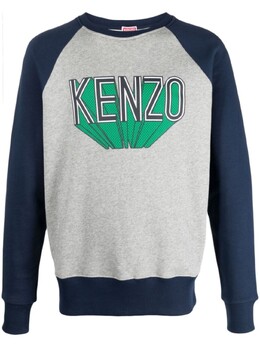 Kenzo: Серая толстовка 