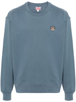 Kenzo: Синяя толстовка  Tiger