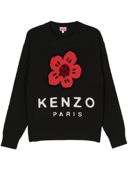 Kenzo: Чёрный свитер 