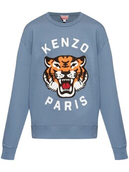 Kenzo: Толстовка  Tiger с вышивкой