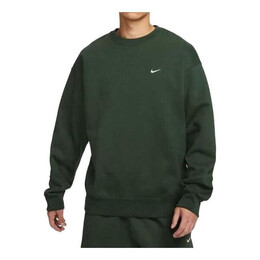 Nike: Толстовка  Solo Swoosh с капюшоном