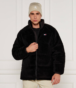 Tommy Jeans: Чёрная куртка 