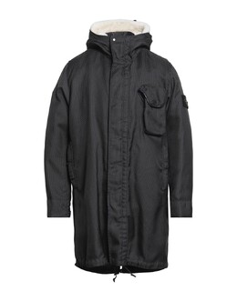 Stone Island: Чёрное пальто 