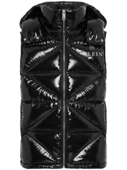 Philipp Plein: Чёрный жилет  Hexagon