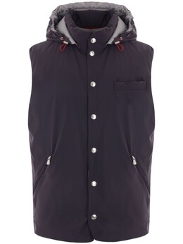 Brunello Cucinelli: Синий жилет 