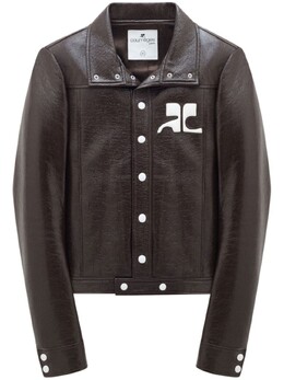 Courreges: Куртка на кнопках 