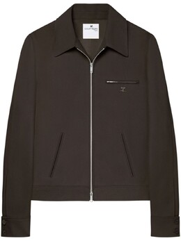 Courreges: Коричневая куртка 