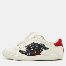 Gucci: Белые кроссовки  Ace