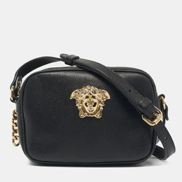Versace: Чёрная сумка через плечо  Medusa