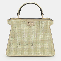 Fendi: Зелёная сумка  Peekaboo ISeeU