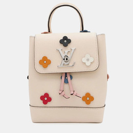 Louis Vuitton: Бежевый рюкзак 