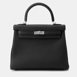 Hermes: Чёрная сумка на руку  Kelly