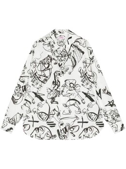 Charles Jeffrey Loverboy: Рубашка с принтом 