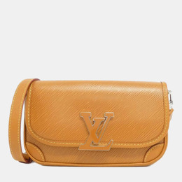Louis Vuitton: Коричневая сумка  Épi