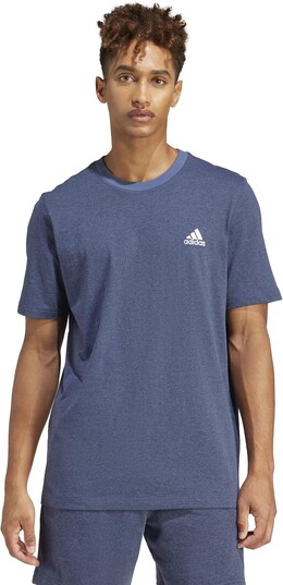 Adidas: Меланжевая футболка  Essential