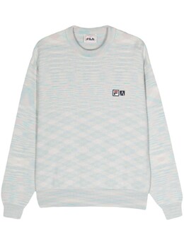 Fila: Синий свитер 