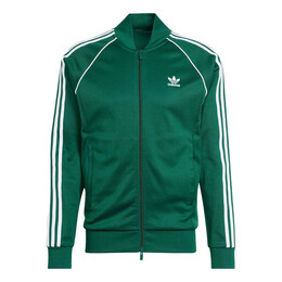 Adidas: Зелёная куртка  Adicolor Classics
