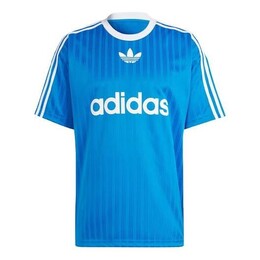 Adidas: Синяя футболка  Adicolor