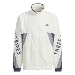 Adidas: Белая куртка 