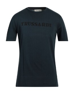 Trussardi: Синяя футболка 