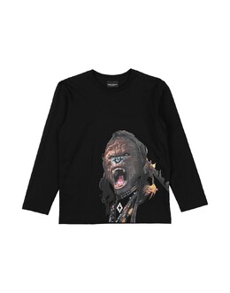 Marcelo Burlon: Чёрная футболка 