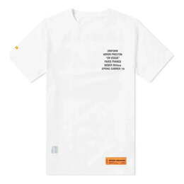 Heron Preston: Белая футболка 