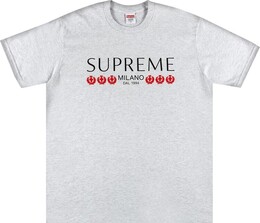 Supreme: Серая футболка  Milano